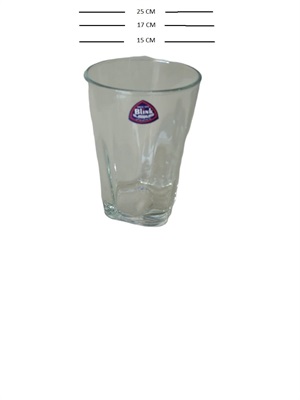 Set Of 6 Blink Water Glasses Clear Glass - 280 ML