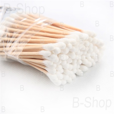 Ear Cleaning Buds Wood Sticks Ears Bamboo Cotton Buds Cotton Swabs