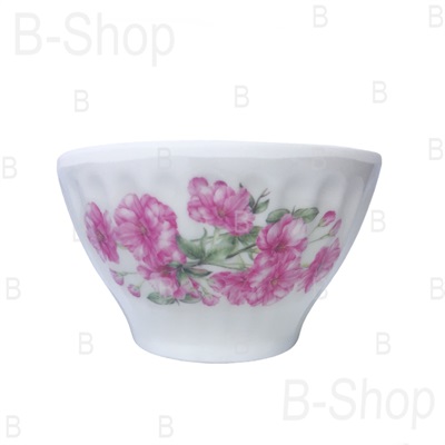 Floral Pattern Bowl Melamine Tableware Bowl 