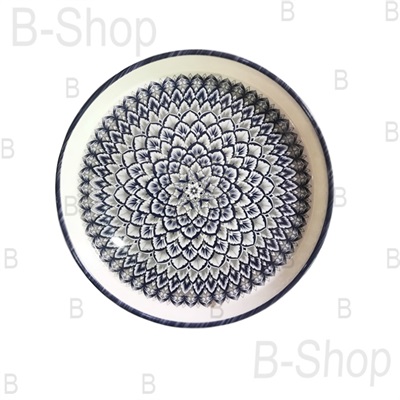 Round Melamine Tray Serving Thaal Set of 3