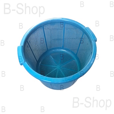 Plastic Laundry Basket Medium Cloth Bucket