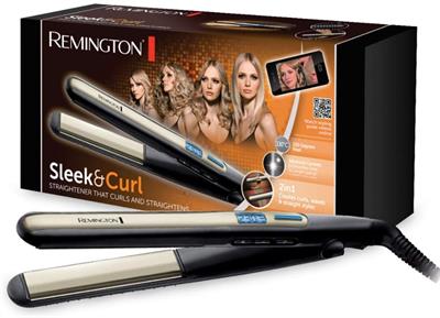 Remington Sleek & Curl Hair Straightener - S6500