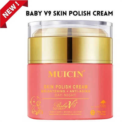 Muicin - Baby V9 Jar Lazy Girl’s Skin Polish Cream - 50g