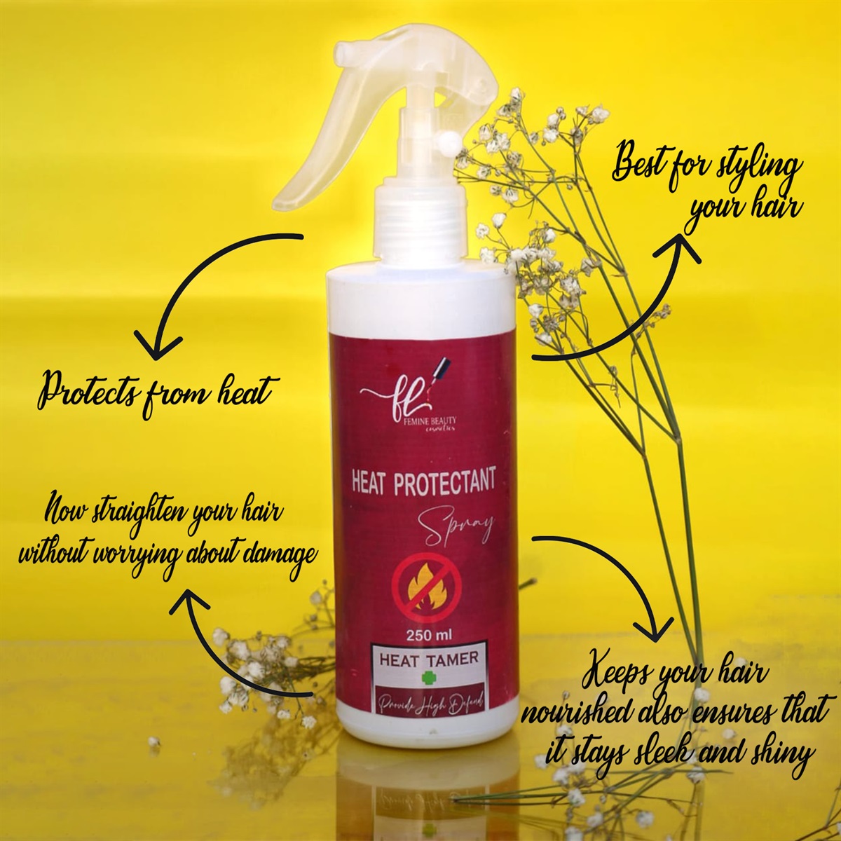 Heat Protectant spray in Pakistan for Rs.  | Femine Beauty