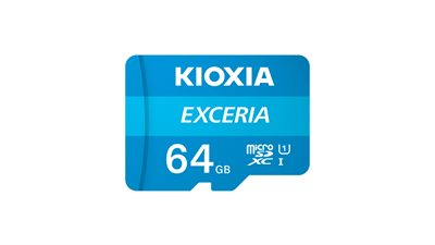 Kioxia Exceria Memory Card 64 GB MicroSDXC Class 10 UHS-I