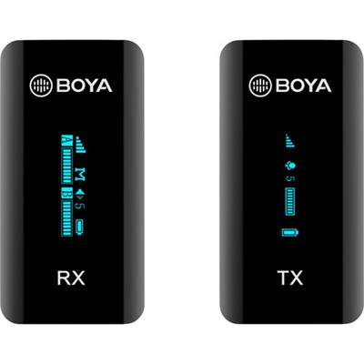BOYA BY-XM6-S1 Ultracompact 2.4GHz Dual-channel Wireless Microphone System 