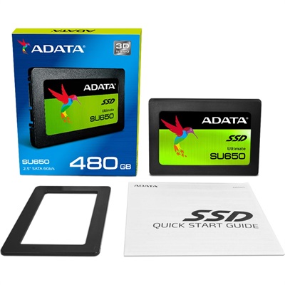 ADATA SU650 480GB 3D-NAND 2.5? SATA III Internal SSD