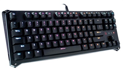 Bloody B930 Ergonomic TENKEYLESS Light Strike Optical Gaming Keyboard-Orange Switch