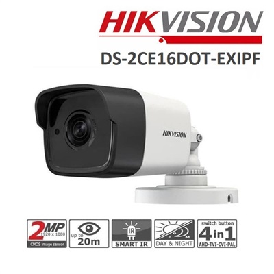 HIKVISION DS-2CE16D0T-EXIPF 2 MP Fixed Bullet Camera
