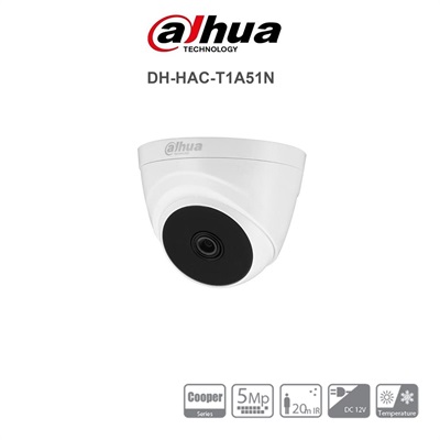 HAC-T1A51 5MP HDCVI Fixed IR Eyeball Camera