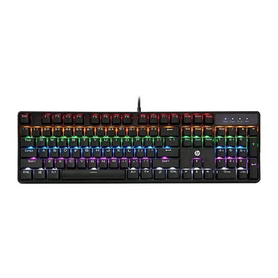 HP GK320 Wired Full Size RGB Backlight Mechanical Gaming Keyboard
