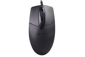 A4TECH OP-720S Optical Wired Silent Mouse-1200DPI-Black