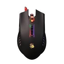 BLOODY Q81 METAL FEET NEON X-GLIDE GAMING MOUSE