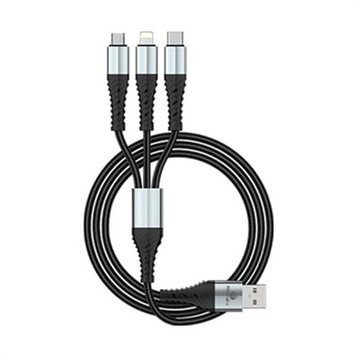 RONIN R-305 3 In 1 Durable Braided Cable