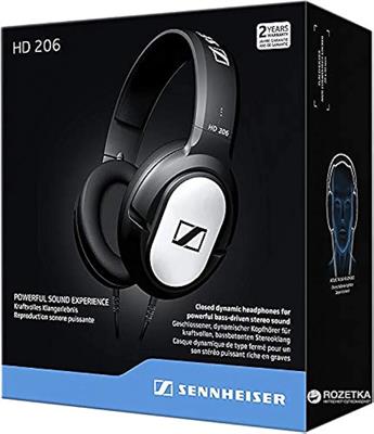 Sennheiser HD 206 Over Ear Headphones