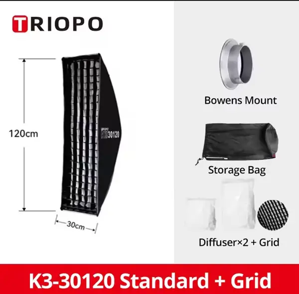 Triopo K3 30X120 Softbox Bowens Mount 