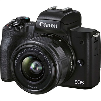 Canon EOS M50 Mark II Mirrorless Camera with 15-45mm Lens