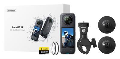 Insta360 X4 360 8K Camera Motorcycle Bundle