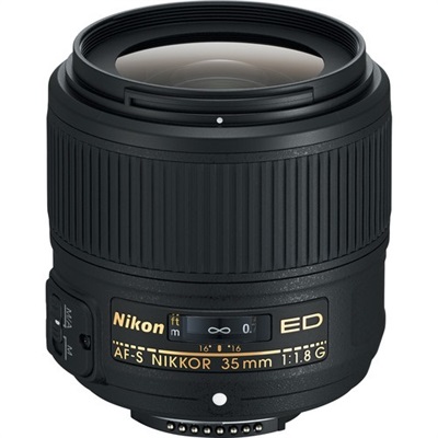 Nikon AF-S FX NIKKOR 35MM F/1.8G ED LENS (NEW)