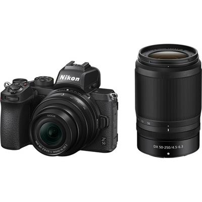 Nikon Z 50 with NIKKOR Dual Lens(16-50MM &50-250MM) 