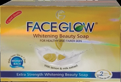 Face Glow Whitening Beauty Soap with Lemon & Milk Extract