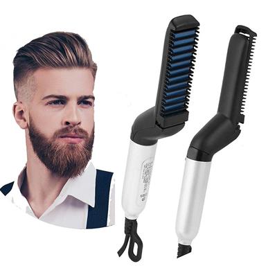 Multifunctional Hair Comb Brush Beard Hair Straighten Comb Quick Hairstyle For Men