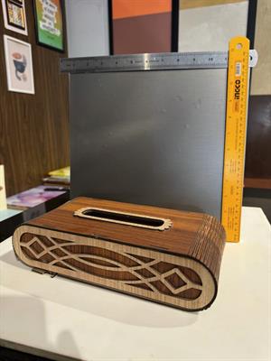 Wooden Tissue Box