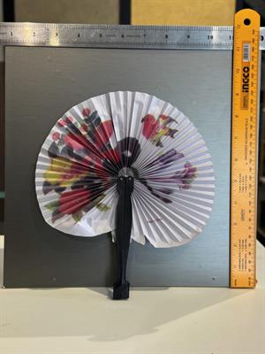 Summer Handheld Fan Chinese Folding Hand Fan Printed Paper Decorative Gift