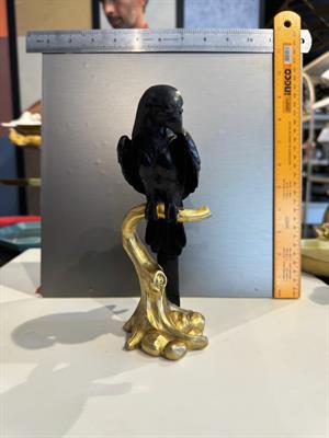 Parrot Decorative Figurine For Home Decoration - Black 2