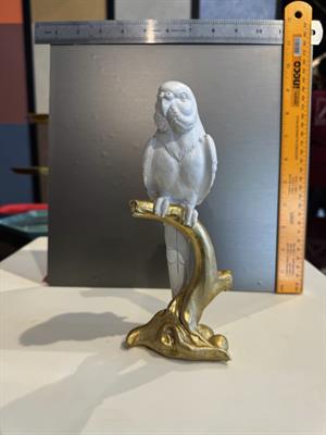 Parrot Decorative Figurine For Home Decoration - White