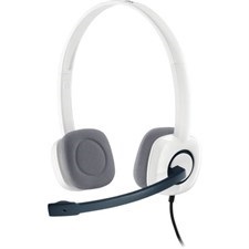 Logitech H150 Stereo Headset - White - 981-000453 Compare Logitech H150 Stereo Headset - White - 981-000453