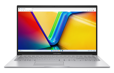 ASUS VIVOBOOK 15 A1504VA-NJ538 I5 1335U 4GB+8GB D4 512GB DOS 15.6" 60Hz FHD BLK FPR (COOL SILVER) (2 YEARS)