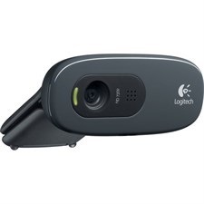 Logitech C270 HD Webcam (Black)