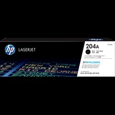 HP 204A Black Original LaserJet Toner Cartridge (CF510A)