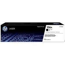 HP 106A Black Original Laser Toner Cartridge (W1106A)