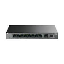 10-Port Gigabit Desktop Switch with 8-Port PoE+