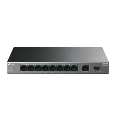 10-Port Gigabit Desktop Switch with 8-Port PoE+