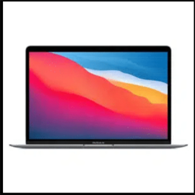 Apple MacBook Air MGN93 (Silver) – M1 Chip 8-core CPU 8GB 256GB SSD 13.3″ IPS Retina LED Display With True Tone Backlit Magic Keyboard Touch-ID And Force Touch TrackPad ( English Keyboard , 2020)