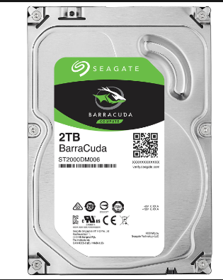 Seagate 2TB 3.5″ Barracuda Sata HDD