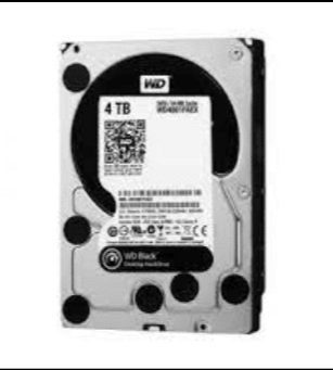 WD 4TB 3.5″ SATA Black