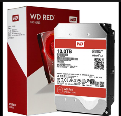 WD 10TB 3.5″ SATA Red NAS