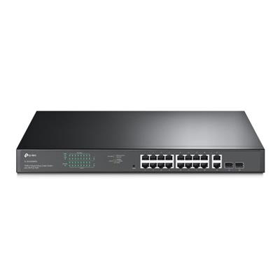 18-Port Gigabit Easy Smart Switch with 16-Port PoE+