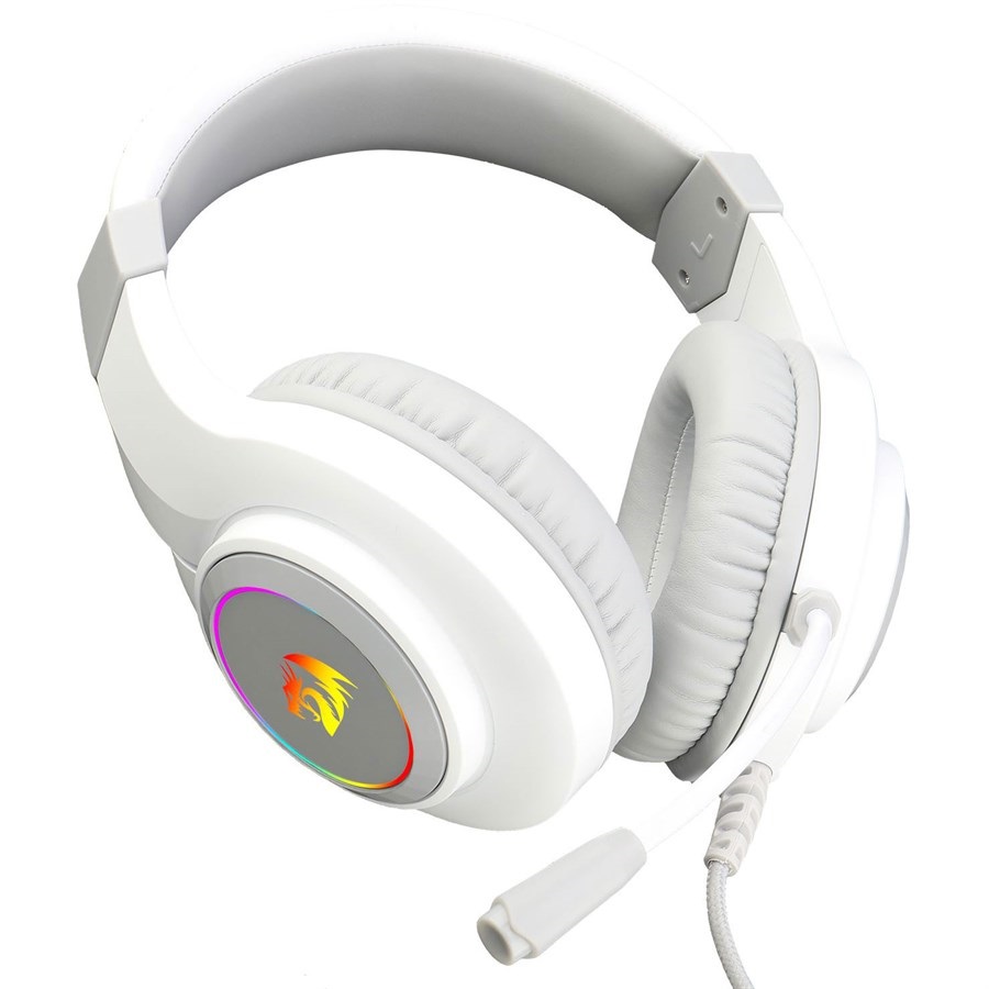 Redragon HYLAS H260W-RGB Gaming Headset White Wired