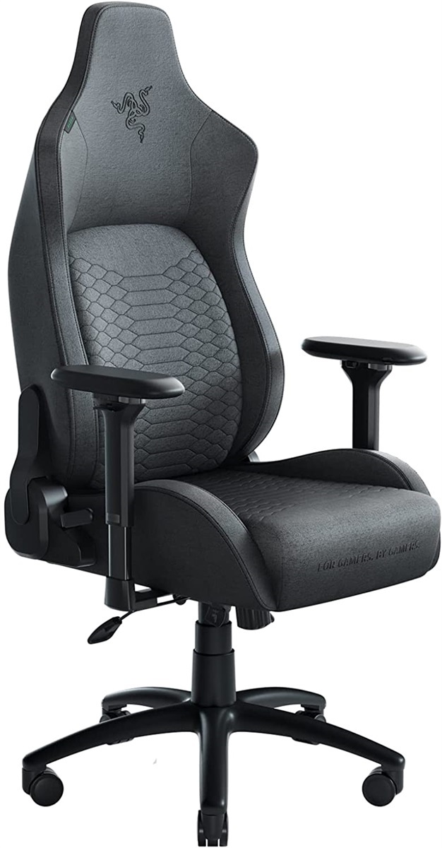 Razer Iskur Dark Gray Fabric - The Best Gaming Chair with Lumbar Support (Free Delivery)