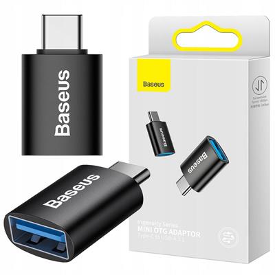 Baseus Ingenuity Series Mini OTG Adapter Type-C to USB-A 3.1 in Black
