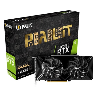 Palit GeForce RTX 2060 Dual 12GB Graphics Card - Free Delivery