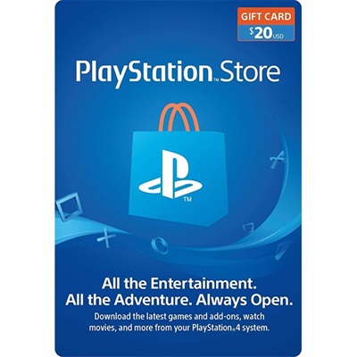 $20 PlayStation Store Gift Card [Digital Code]
