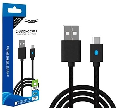 DOBE CHARGING CABLE FOR PS5/XB SERIES/NSW/MOBILE