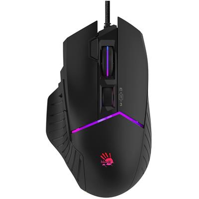 Bloody W95 Max Extra Fire Gaming Mouse - Stone Black - Ultra Core Activated