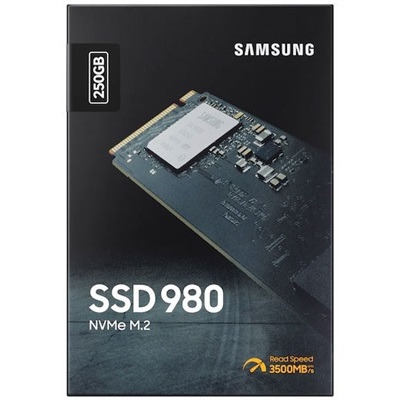 Samsung SSD 980 PCIe 3.0 250GB NVMe M.2 2280 | MZ-V8V250